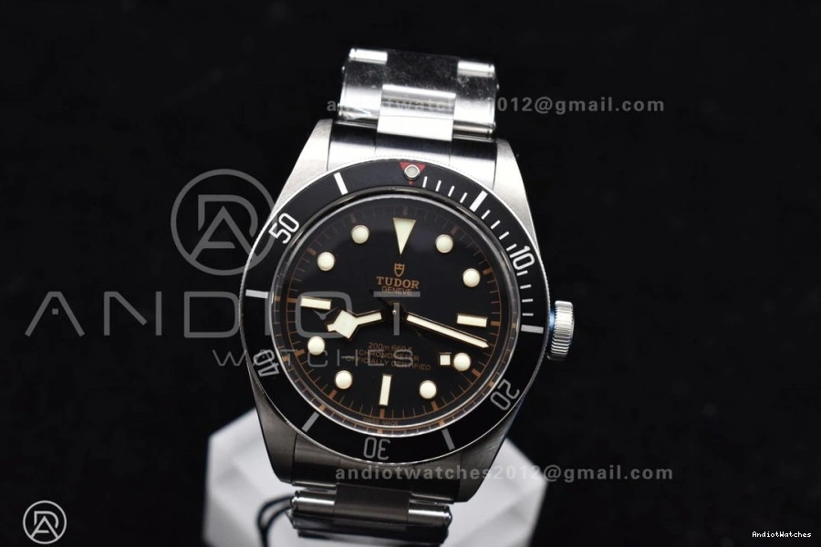1:1 Best on 887 A2824 V Black Bay Black Heritage SS Edition Bracelet ZF TopPick Bezel 0428